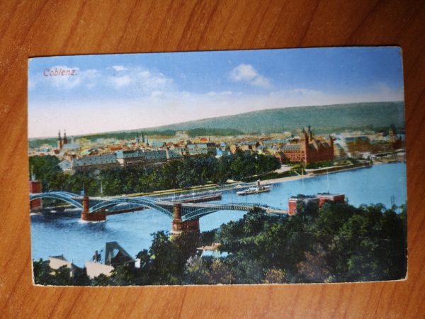 Postkarte Coblenz Schloss