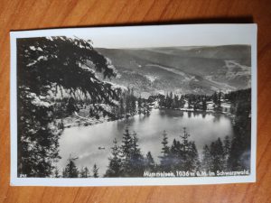 Postkarte Mummelsee Schwarzwald