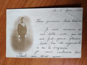 Postkarte Jungen F Lippens Berlin