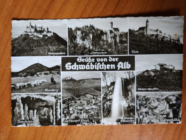 Postkarte Schwabischen Alb