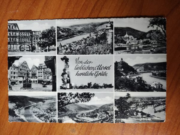 Postkarte Trier Cochem ua