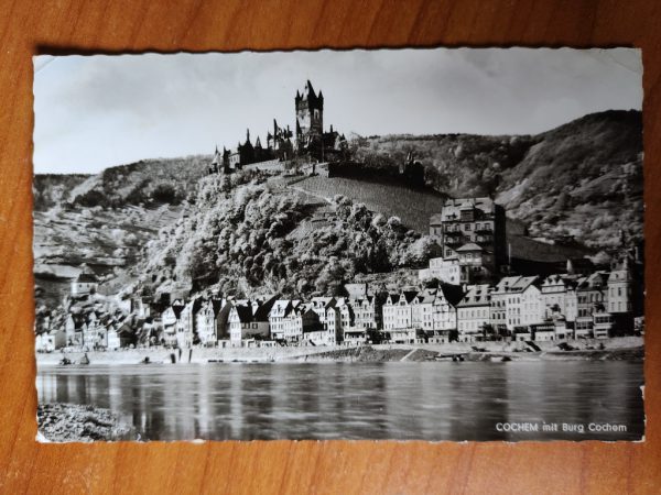 Postkarte Cochem Burg