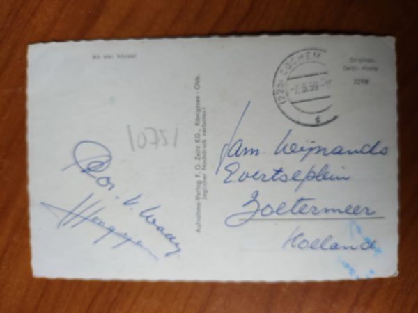 Postkarte Cochem Burg - Image 2