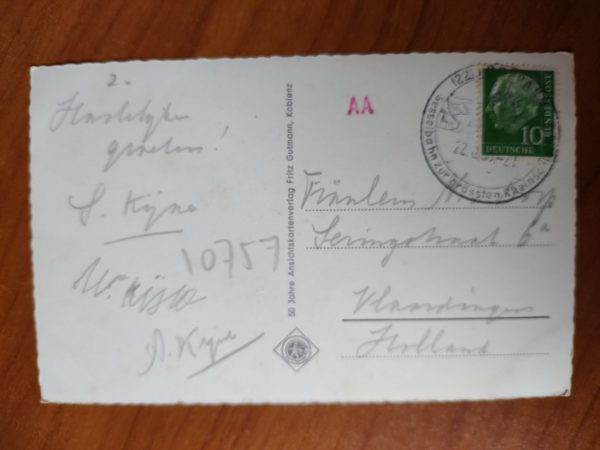 Postkarte Rheinstein Burg - Image 2