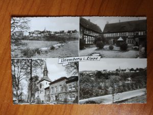Postkarte Blomberg Lippe