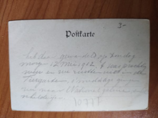 Postkarte Berlin Siegesallee - Image 2