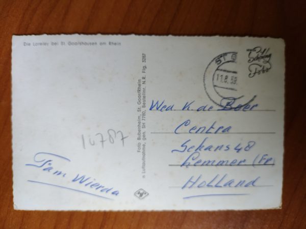 Postkarte Loreley Goorshausen - Image 2