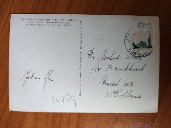 Postkarte Konigswinter Schloss - Image 2