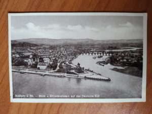Postkarte Koblenz am Rhein