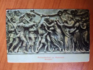 Postkarte National Denkmal Niederwald