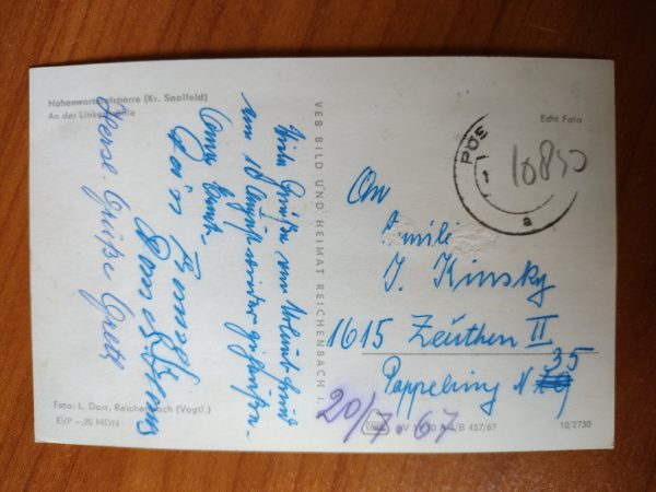 Postkarte Saalfeld - Image 2