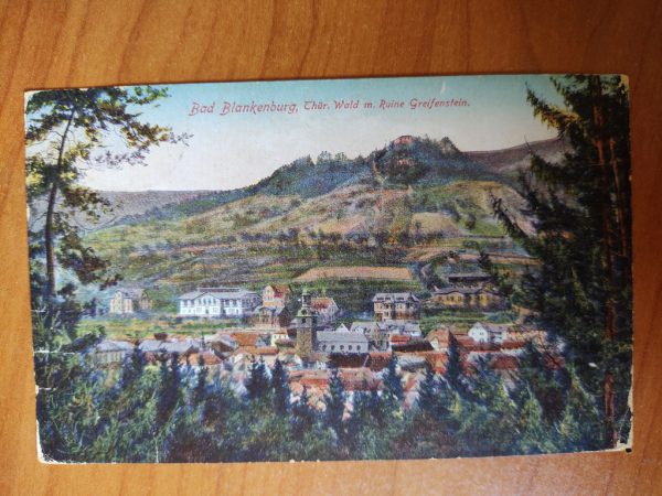 Postkarte Bad Blankenburg