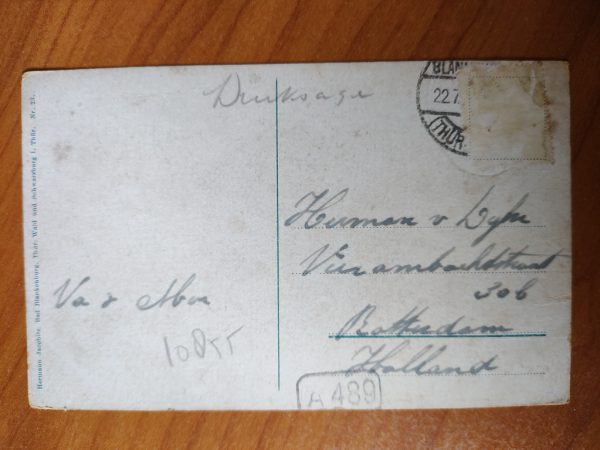 Postkarte Bad Blankenburg - Image 2