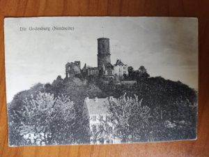 Postkarte Godesburg Nordseite