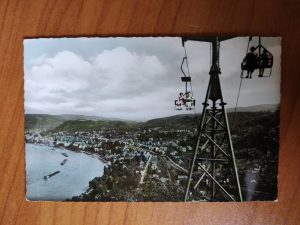 Postkarte Boppard Sesselbahn