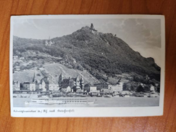 Postkarte Konigswinter Burg Drachenfels