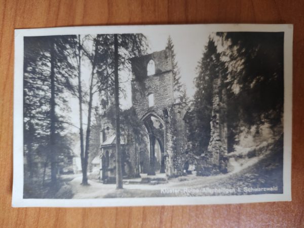 Postkarte Schwarzwald Kloster