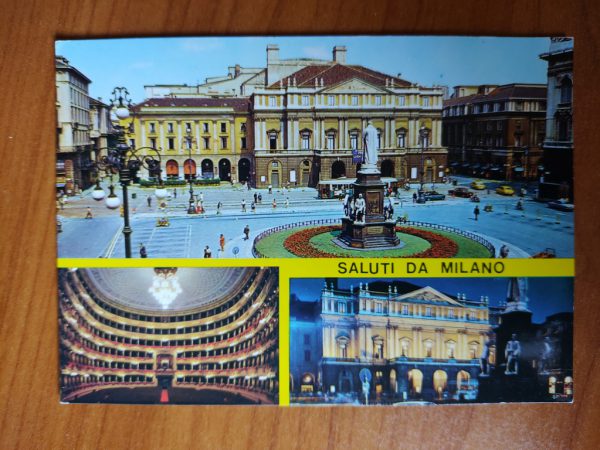 Postcard Saluti da Milano