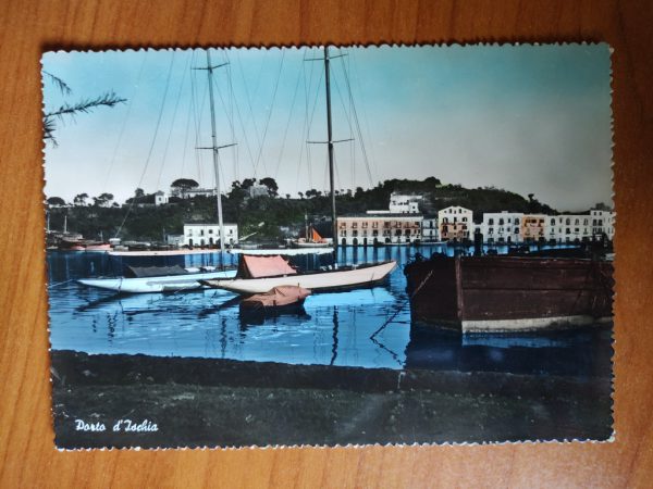 Postcard Porto Ischia Napoli