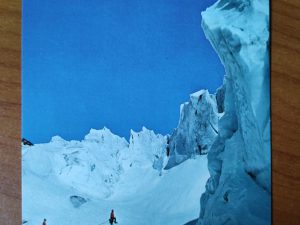 Postcard Diavolezza Eisberge