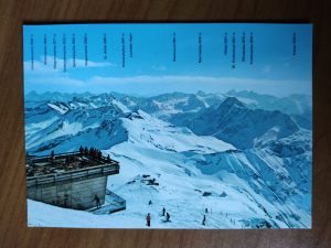 Postcard Nebelhorn Allgau