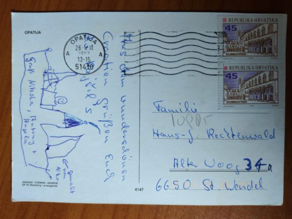 Postcard Pozdrav Opatije - Image 2
