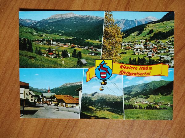 Postcard Riezlern Kleinwalsertal