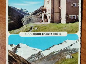 Postcard Hochjoch Hospiz