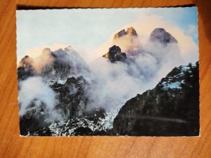 Postcard Bischofsmutze
