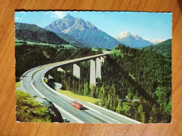 Postcard Europabrucke Tirol
