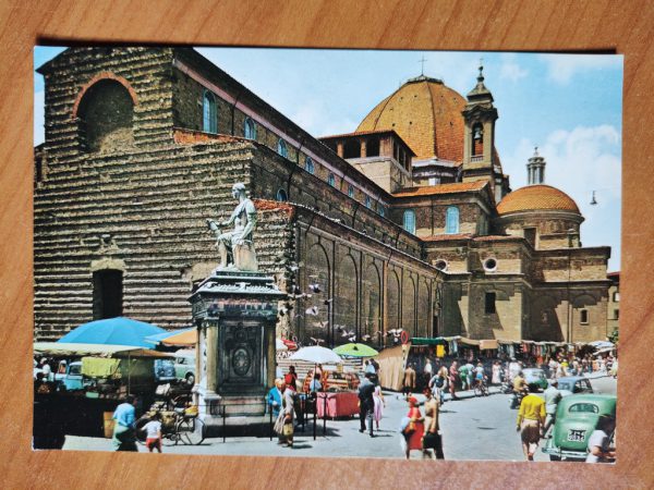 Postcard Firenze Church