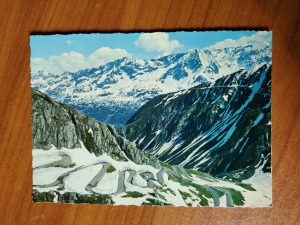 Postcard Gotthardpass