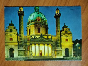 Postcard Vienna Charles Church