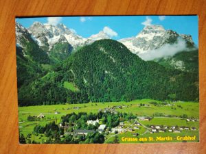 Postcard St Martin Grubhof