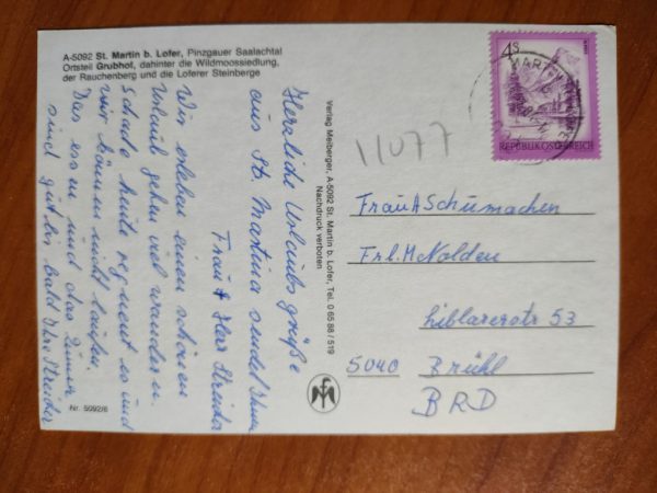 Postcard St Martin Grubhof - Image 2