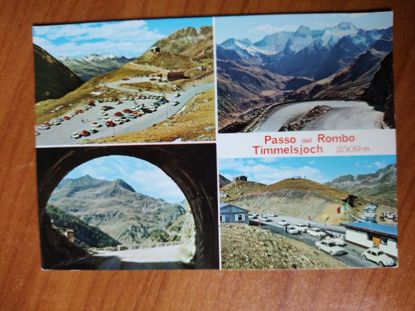Postcard Passo dei Rombo Timmelsjoch
