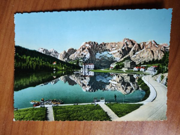 Postcard Dolomiti Lago di Misurina