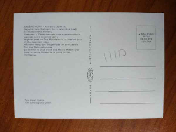 Postcard Krusne Hory - Image 2