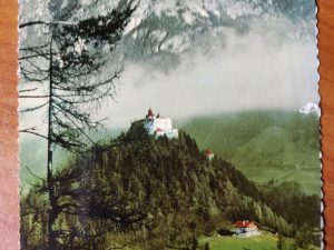 Postcard Burg Hohenwerfen
