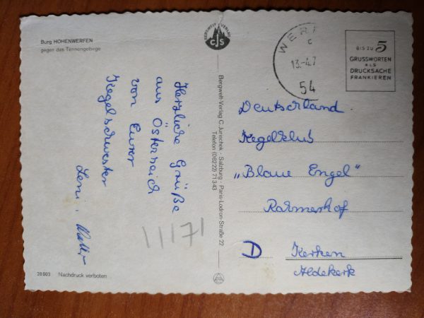 Postcard Burg Hohenwerfen - Image 2