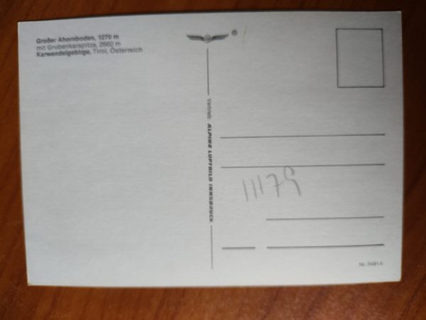 Postcard Ahornboden Tirol - Image 2