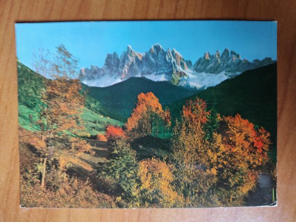 Postcard Greislerpitzen Dolomieten