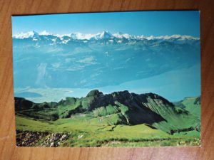 Postcard Breinz Rothorn Bahn