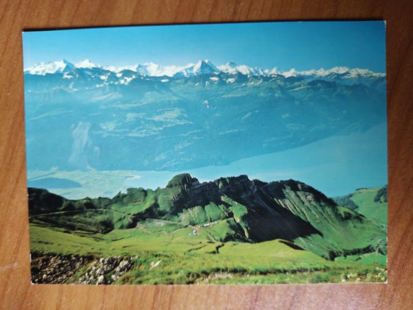 Postcard Breinz Rothorn Bahn