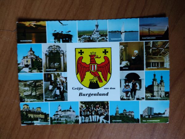 Postcard Grusse Burgenland