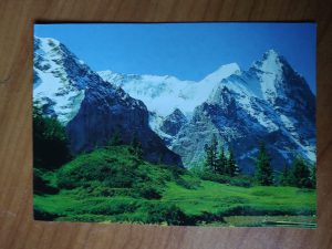 Postcard Grosse Scheidegg