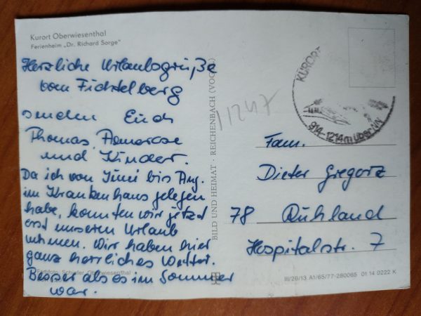 Postcard Oberwiesenthal Kurort - Image 2