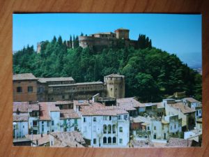 Postcard Cesena Abbey