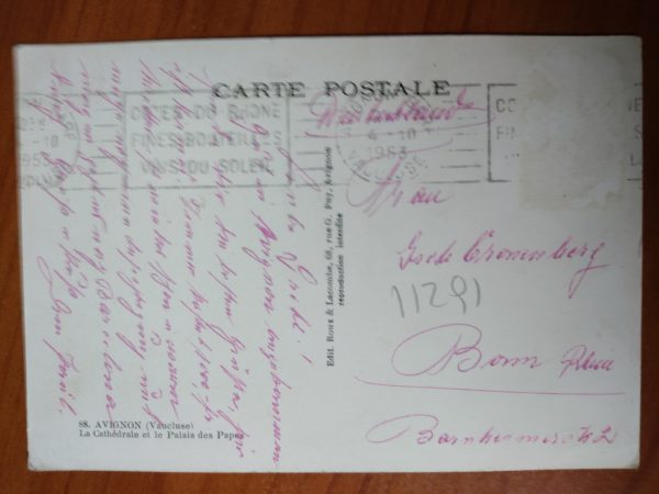 Postcard Avignon Cathedrale - Image 2