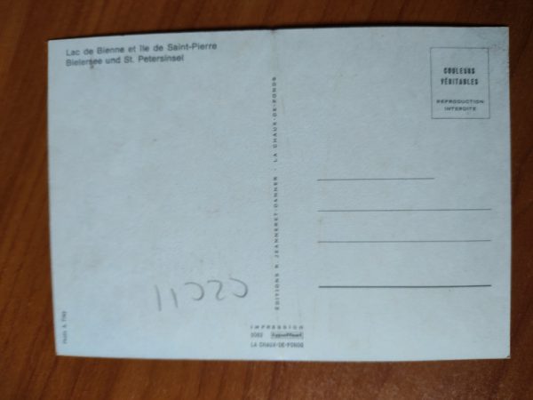 Postcard Lac de Bienne - Image 2
